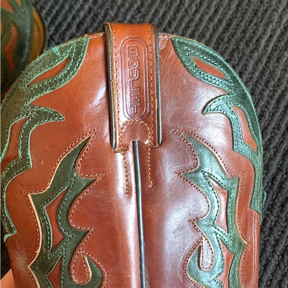 STUNNING BOULET COWBOY BOOTS - Picture 2 of 4